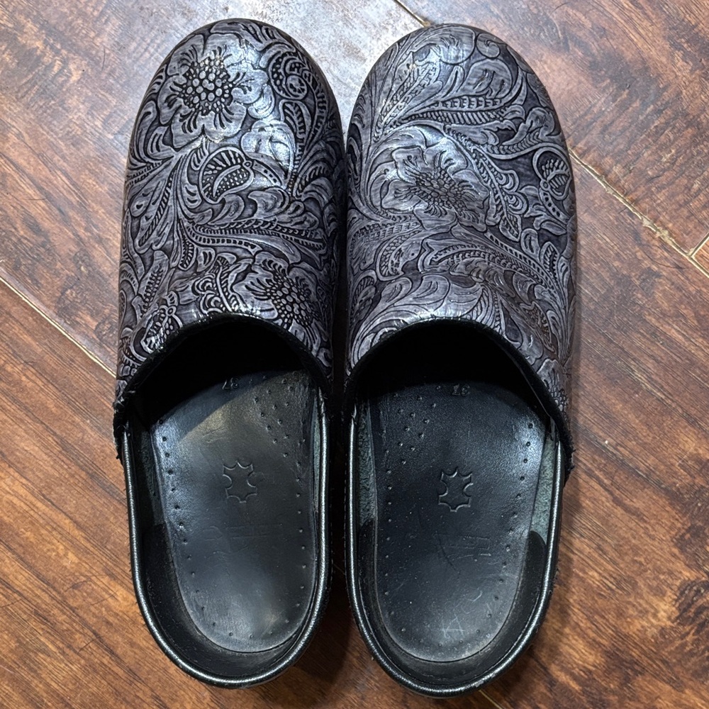 Dansko Floral Embossed Shoes